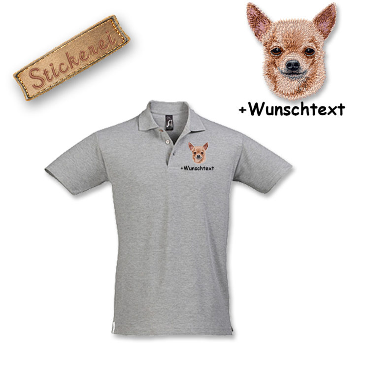 Poloshirt Chihuahua – Bild 14