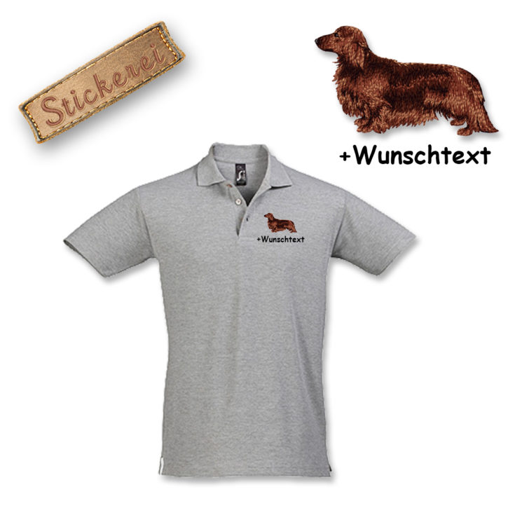 Poloshirt Dackel – Bild 13