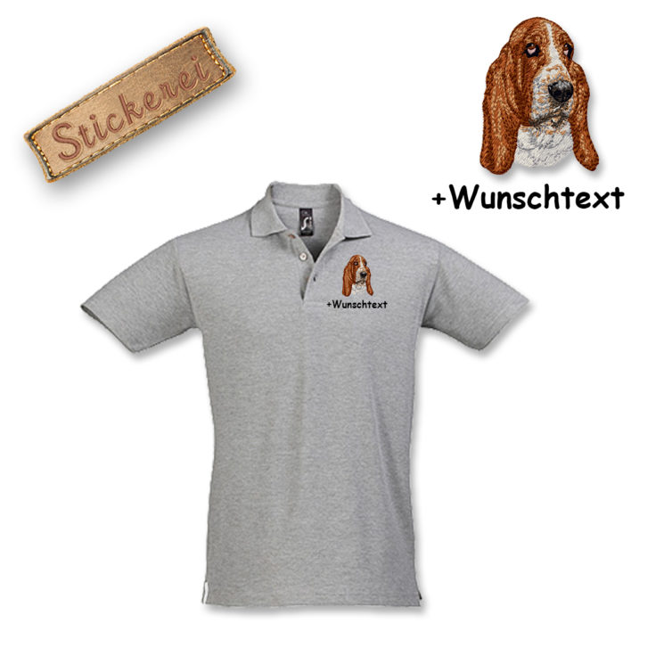 Poloshirt Basset – Bild 13