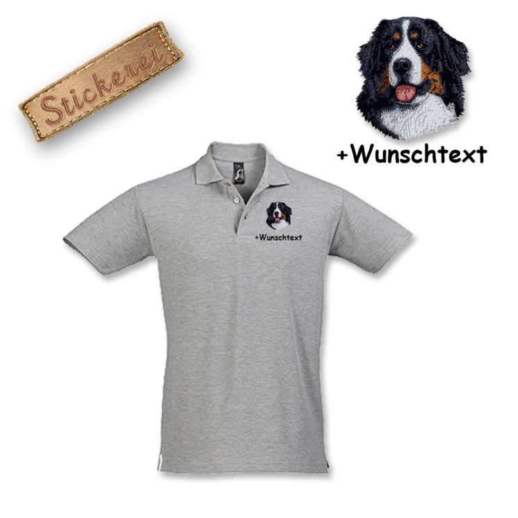 Poloshirt Berner Sennenhund – Bild 13