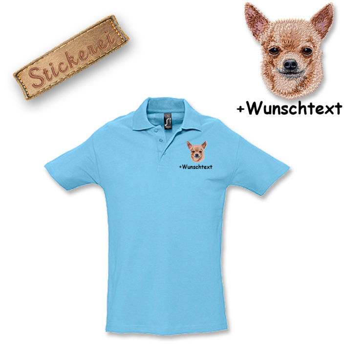 Poloshirt Chihuahua – Bild 13