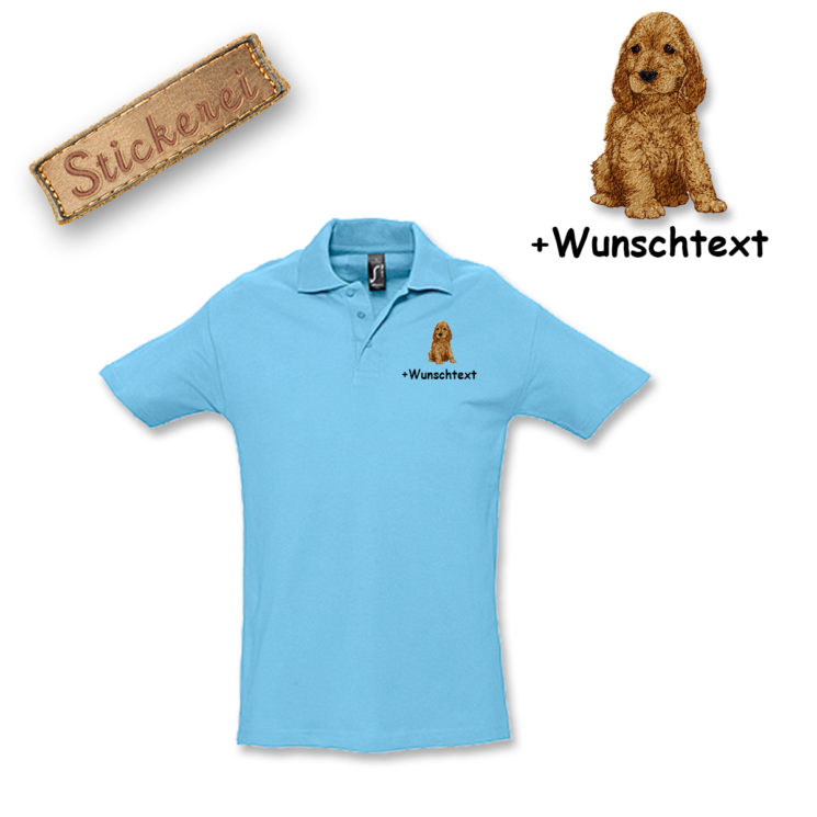 Poloshirt English Cocker Spaniel – Bild 7