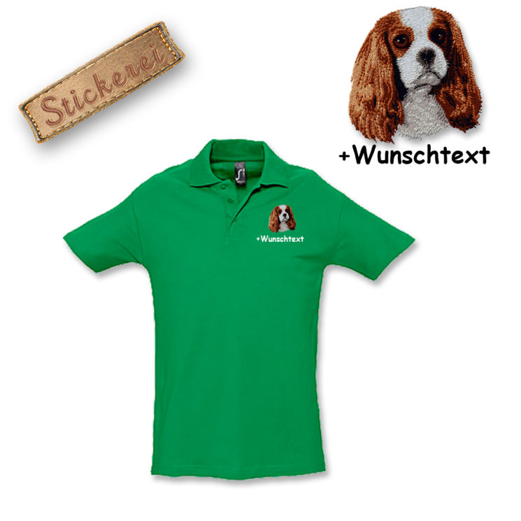 Poloshirt Cavalier King Charles Spaniel – Bild 11