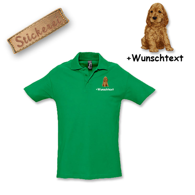 Poloshirt English Cocker Spaniel – Bild 8