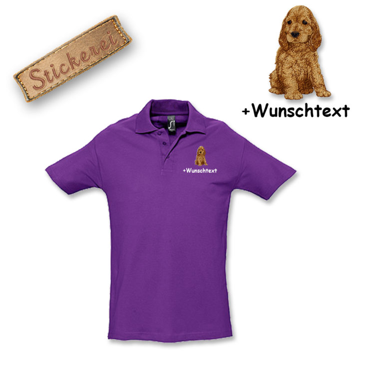 Poloshirt English Cocker Spaniel – Bild 9