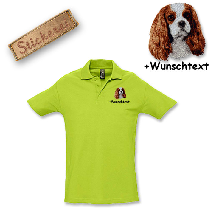 Poloshirt Cavalier King Charles Spaniel – Bild 9