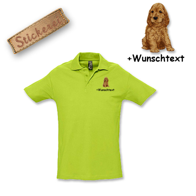 Poloshirt English Cocker Spaniel – Bild 10