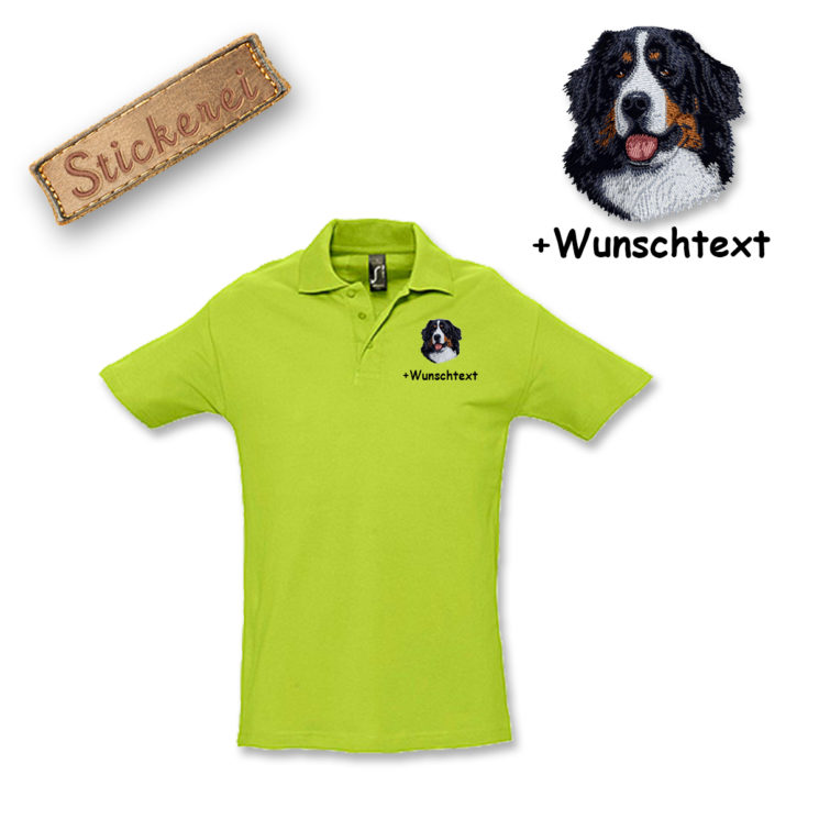 Poloshirt Berner Sennenhund – Bild 9