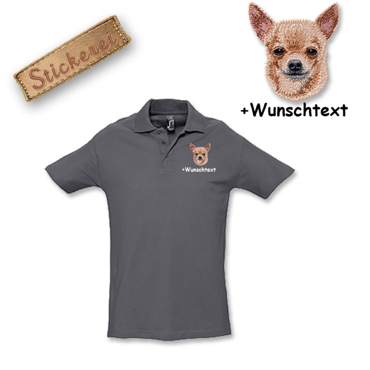 Poloshirt Chihuahua – Bild 9