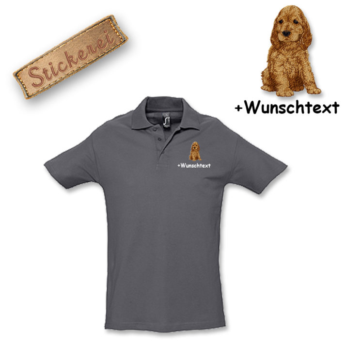 Poloshirt English Cocker Spaniel – Bild 11