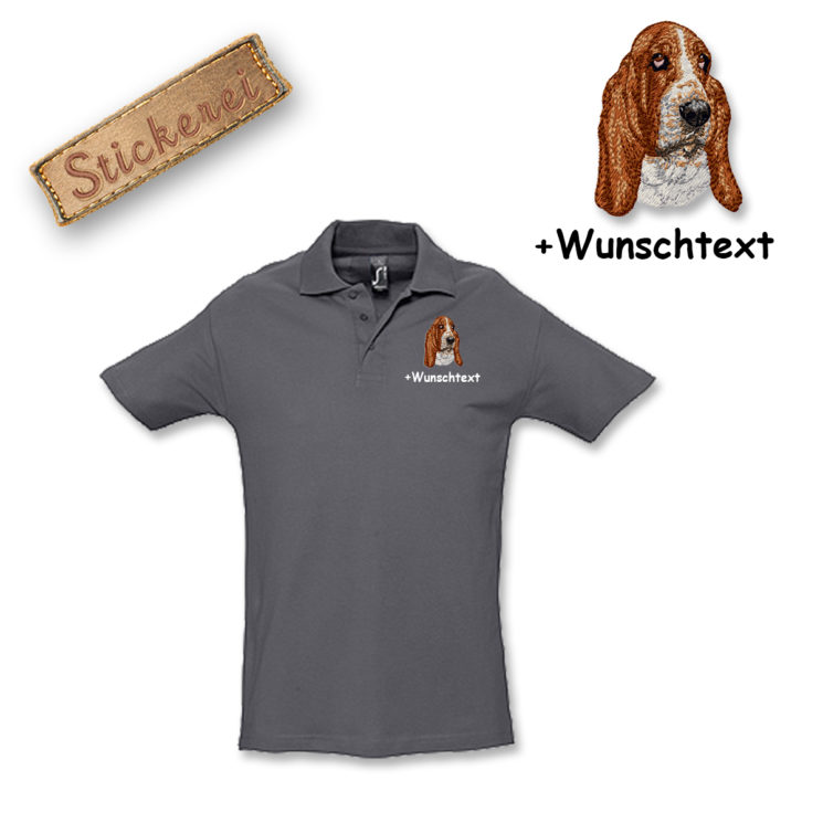 Poloshirt Basset – Bild 8