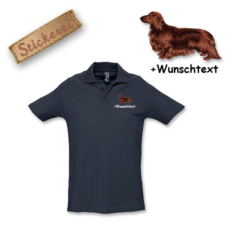 Poloshirt Dackel – Bild 7