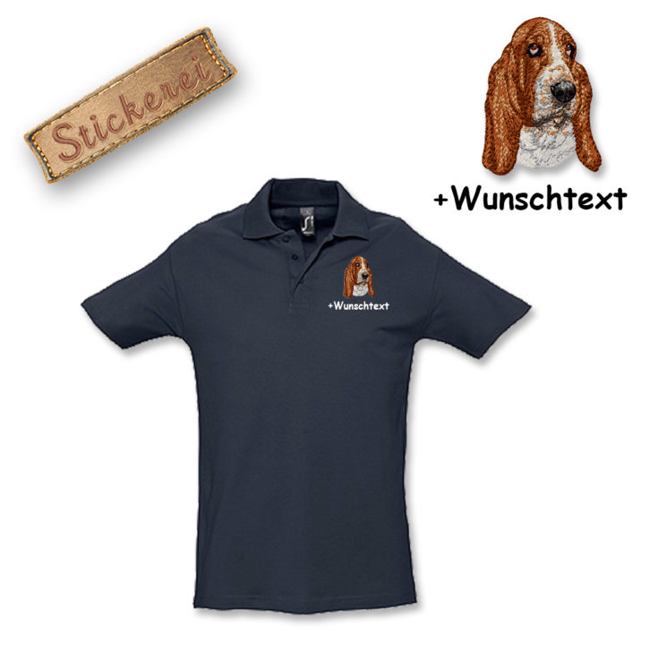 Poloshirt Basset – Bild 7