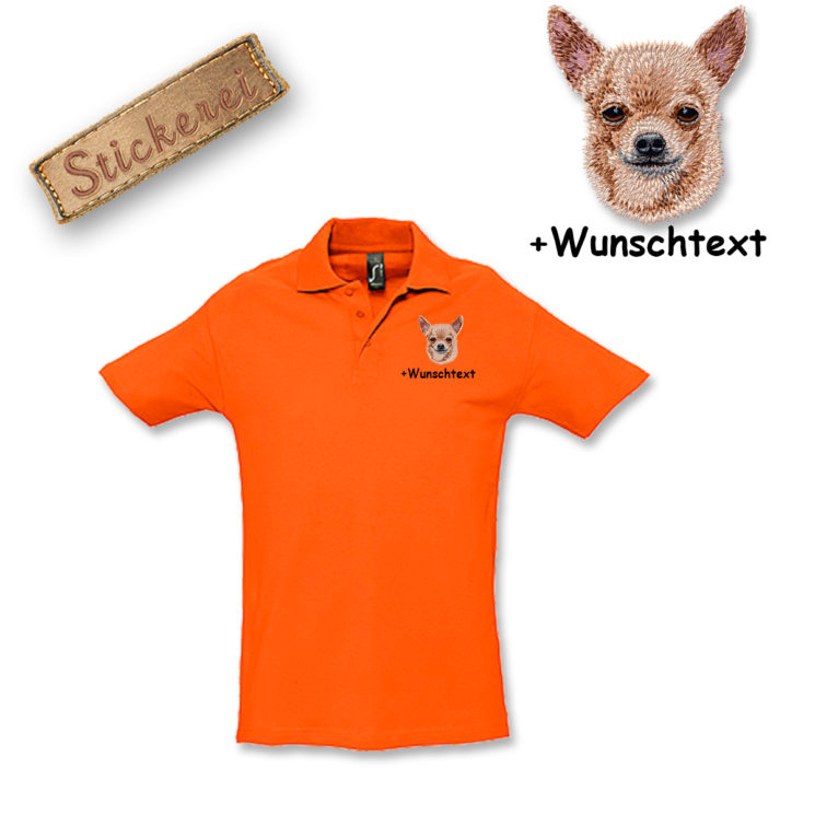 Poloshirt Chihuahua – Bild 6