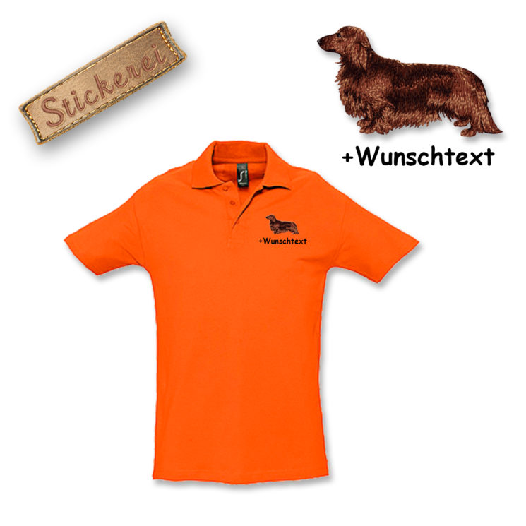 Poloshirt Dackel – Bild 6