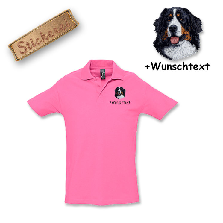 Poloshirt Berner Sennenhund – Bild 5