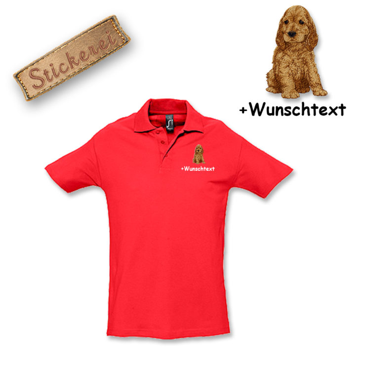Poloshirt English Cocker Spaniel – Bild 15