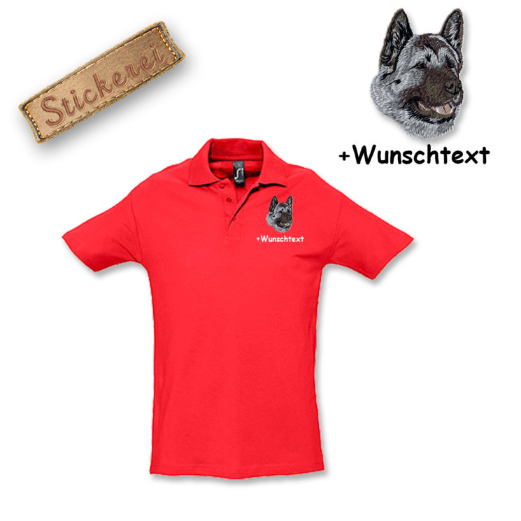 Poloshirt Akita – Bild 4