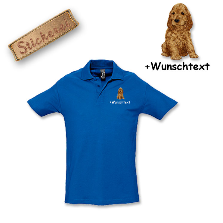 Poloshirt English Cocker Spaniel – Bild 16