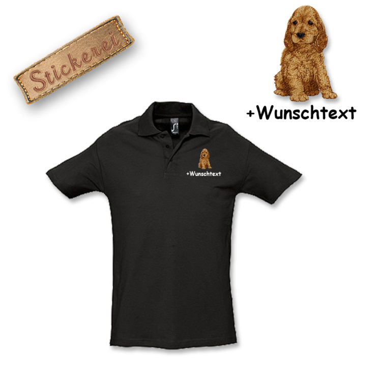 Poloshirt English Cocker Spaniel – Bild 17