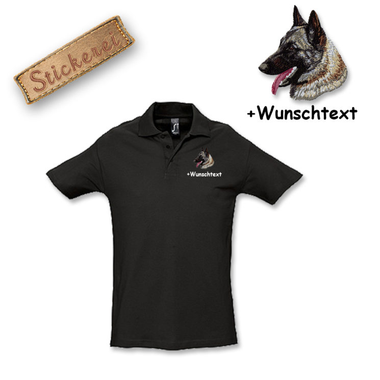 Poloshirt Belgischer Schäferhund – Bild 2