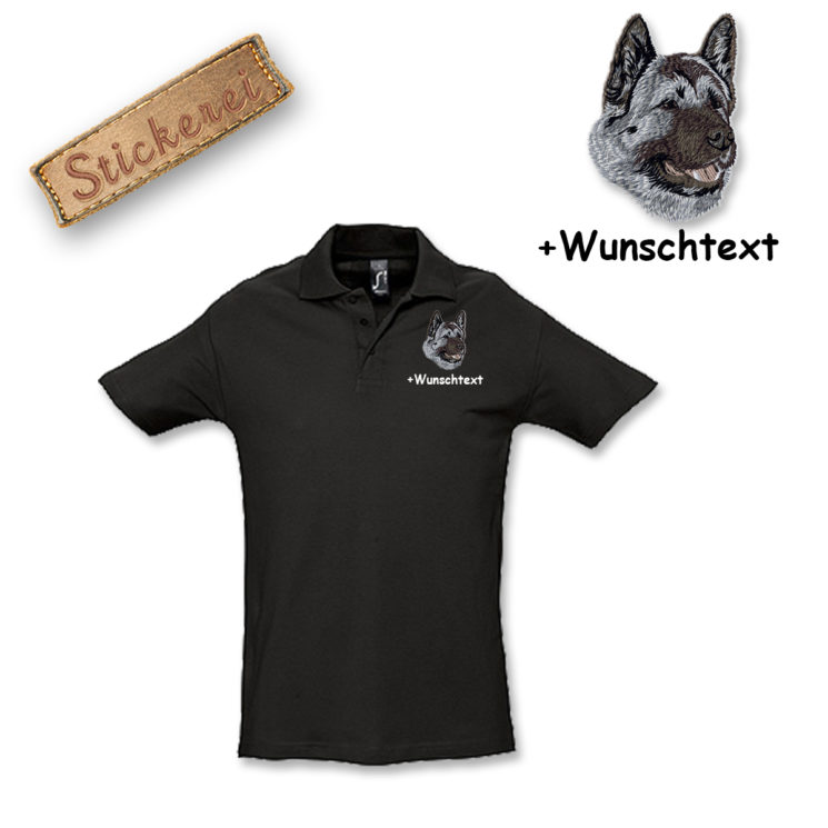 Poloshirt Akita – Bild 2