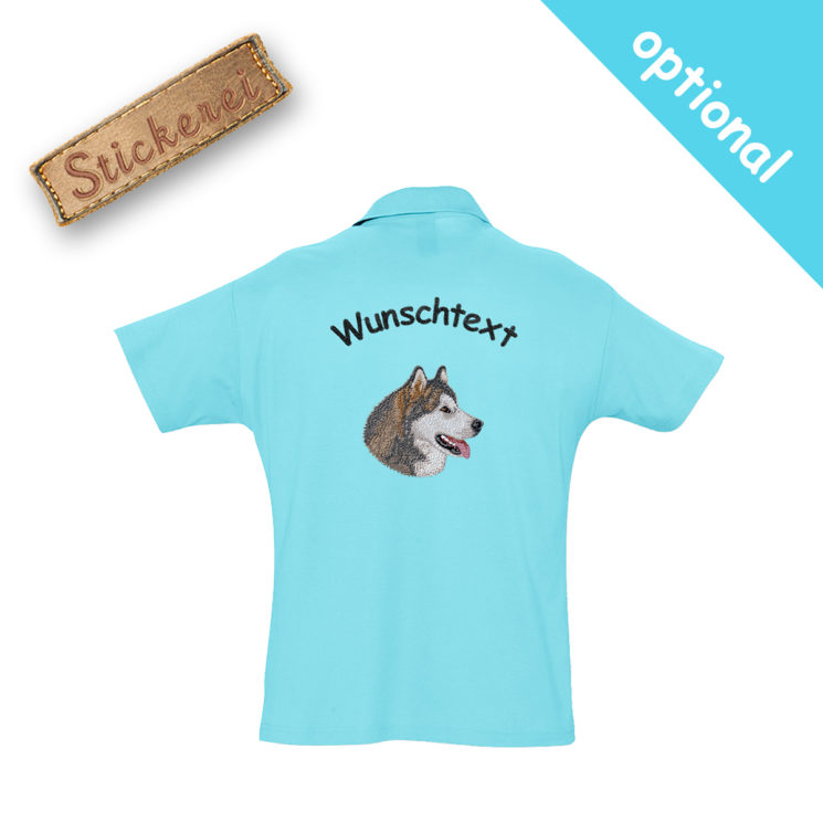 Poloshirt Alaskan Malamute – Bild 19