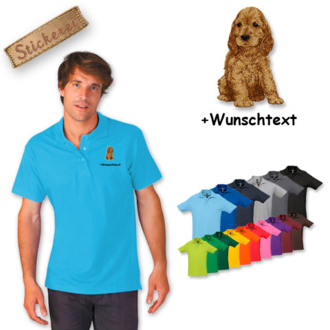 Poloshirt English Cocker Spaniel