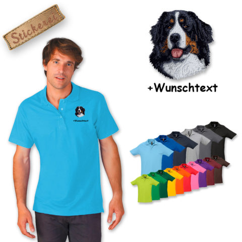 Poloshirt Berner Sennenhund