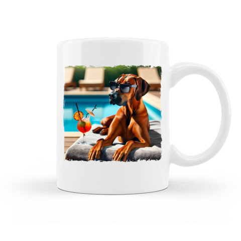 Tasse Rhodesian Ridgeback "Pool"